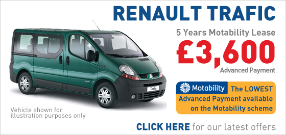 Renault Trafic Motability Offer
