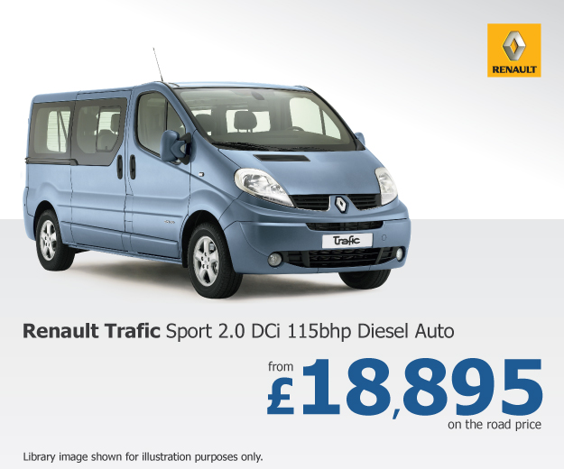 Renault Trafic Sport 2.0 DCi 115bhp Diesel Auto