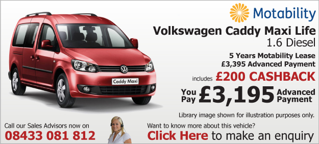 VW Caddy Maxi Life 1.6 Diesel Motoability