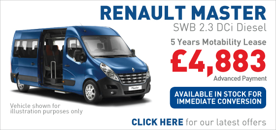 Renault Master Motability Offer