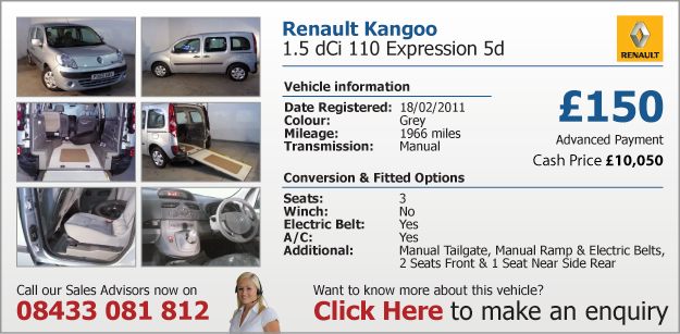 Renault Kangoo 1.5 dci 110 Expression 5d PO60BX